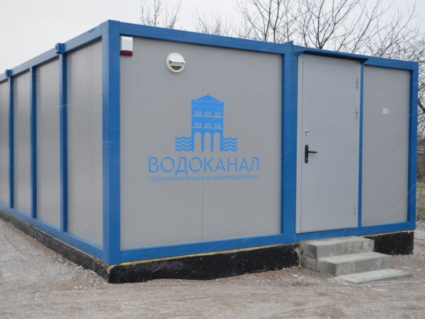 В Янтарном областной «Водоканал» установил три новых станции для очистки воды