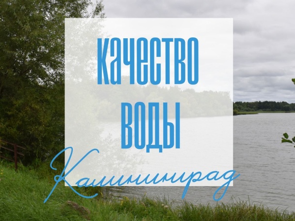 Качество воды в Калининграде  